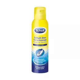 Scholl Dezodorant do butów w sprayu zatrzymujący nieprzyjemne zapachy, 150 ml
