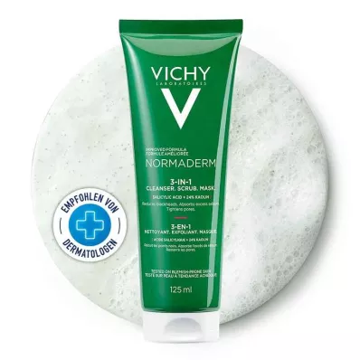 Vichy Normaderm Tri-Activ Żel Oczyszczający + Peeling + Maska, 125 ml Vichy Normaderm Tri-Activ Żel Oczyszczający + Peeling + Maska, 125 ml