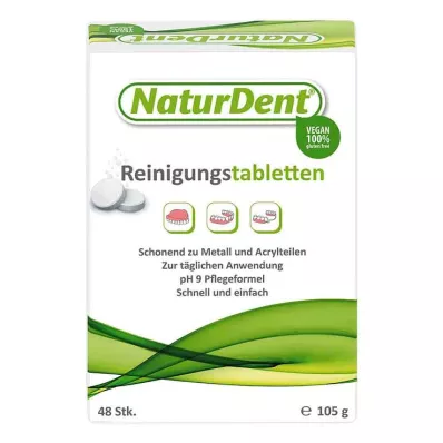 Tabletki do czyszczenia protez NaturDent®, 48 szt