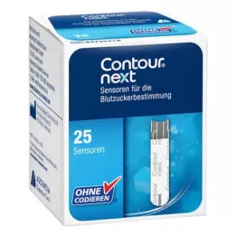 CONTOUR Paski testowe Next Sensors, 1X25 St
