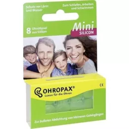 OHROPAX mini silikonowe zatyczki do uszu, 8 szt