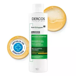 VICHY DERCOS Szampon przeciwłupieżowy do suchej skóry głowy, 200 ml