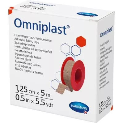 OMNIPLAST Gips mocujący nić tekstylna 1,25 cm x 5 m, 1 szt