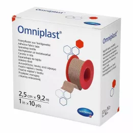 OMNIPLAST Gips mocujący nić tekstylna 2,5 cm x 9,2 m, 1 szt