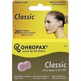OHROPAX Klasyczne zatyczki do uszu, 20 szt