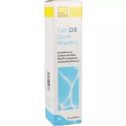 CALCI D3-Denk 1000 mg/880 j.m. Tabletki musujące, 20 szt