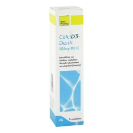 Calci D3-Denk 1000 mg / 880 IU tabletki musujące, 20 szt