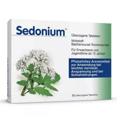 SEDONIUM Tabletki powlekane, 50 szt