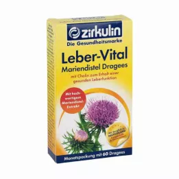 ZIRKULIN Tabletki powlekane Liver Vital Milk Thistle, 60 szt