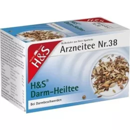 H&amp;S Woreczek filtrujący do herbaty leczniczej dla jelit, 20X2,0 g