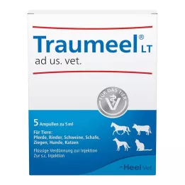 TRAUMEEL LT ad us.vet.ampoules, 5X5 ml