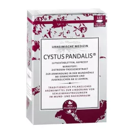 CYSTUS Pastylki do ssania Pandalis, 132 szt