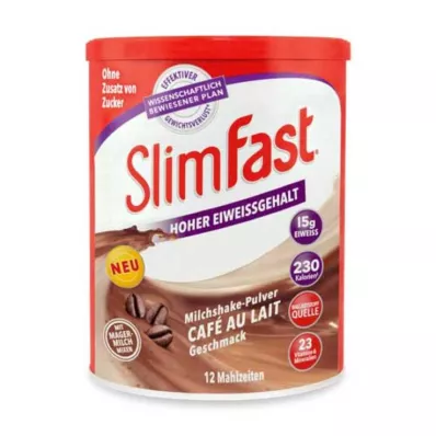 SLIM FAST Cafe au Lait w proszku, 438 g