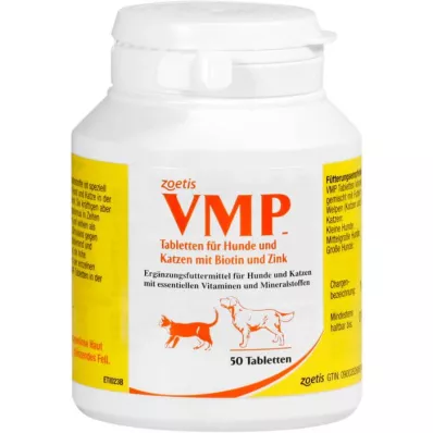 VMP Tabletki uzupełniające karmę dla psa/kota, 50 szt