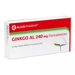 GINKGO AL Tabletki powlekane 240 mg, 60 szt