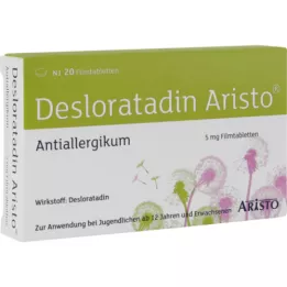 DESLORATADIN Aristo 5 mg tabletki powlekane, 20 szt