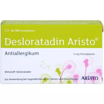 DESLORATADIN Aristo 5 mg tabletki powlekane, 50 szt