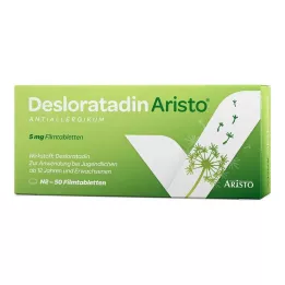 Desloratadine Aristo lek przeciwalergiczny 5 mg tabletki powlekane, 50 szt