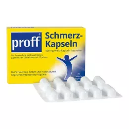 PROFF Kapsułki przeciwbólowe 400 mg, 20 szt