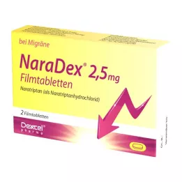 NaraDex® 2,5 mg tabletki powlekane, 2 szt