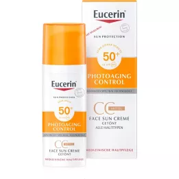 EUCERIN Sun CC Krem średnio zabarwiony LSF 50+, 50 ml