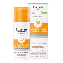 Eucerin Sun CC żelowo-kremowy podkład koloryzujący LSF 50 + , 50 ml