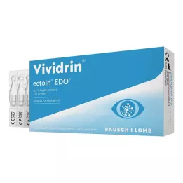 VIVIDRIN ektoina EDO krople do oczu, 10 x 0,5 ml