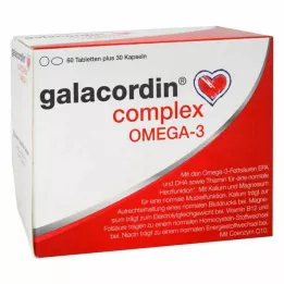 GALACORDIN Kompleks Omega-3 Tabletki, 60 kapsułek