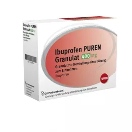 IBUPROFEN PUREN Granulki 400 mg do sporządzania roztworu do podawania, 20 szt