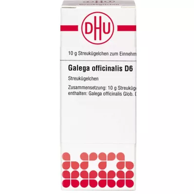 GALEGA officinalis D 6 kulek, 10 g