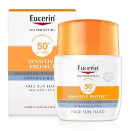 Eucerin Sun Sensitive Protect Fluid do twarzy LSF 50+ (50 ml)