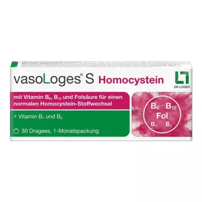 VASOLOGES Tabletki powlekane S Homocysteina, 30 szt VASOLOGES Tabletki powlekane S Homocysteina, 30 szt