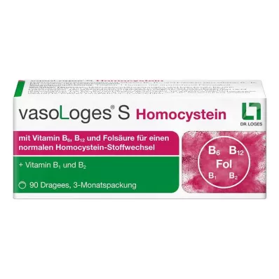 VASOLOGES Tabletki powlekane S Homocysteina, 90 szt VASOLOGES Tabletki powlekane S Homocysteina, 90 szt