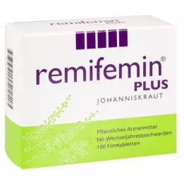 REMIFEMIN plus tabletki powlekane z dziurawca zwyczajnego, 100 szt