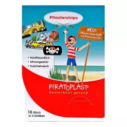 PIRATOPLAST Paski gipsowe Boys 3 rozmiary, 16 szt