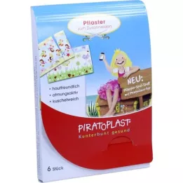 PIRATOPLAST Gipsowy blankiet dziewczynki 6x10 cm, 6 szt