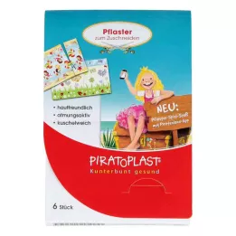 PIRATOPLAST Gipsowy blankiet dziewczynki 6x10 cm, 6 szt