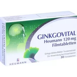 GINKGOVITAL Tabletki powlekane Heumann 120 mg, 30 szt