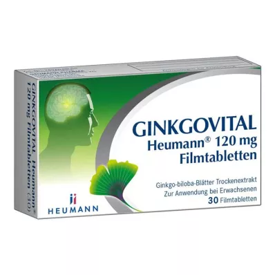 GINKGOVITAL Heumann 120 mg tabletki powlekane, 30 szt