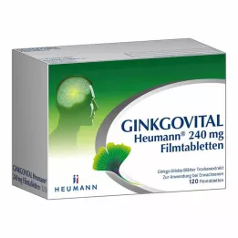GINKGOVITAL Tabletki powlekane Heumann 240 mg, 120 szt
