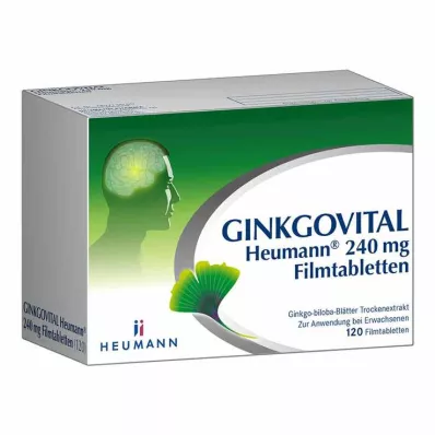 GINKGOVITAL Heumann 240 mg tabletki powlekane, 120 szt