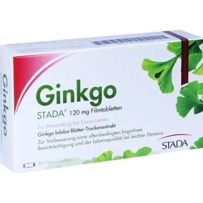 GINKGO STADA Tabletki powlekane 120 mg, 30 szt