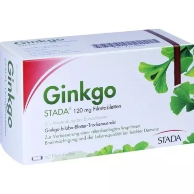 GINKGO STADA Tabletki powlekane 120 mg, 60 szt