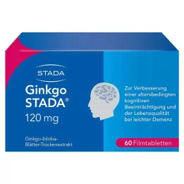 GINKGO STADA Tabletki powlekane 120 mg, 60 szt