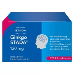 GINKGO STADA Tabletki powlekane 120 mg, 120 szt