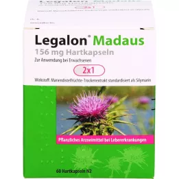 LEGALON Madaus 156 mg kapsułki twarde, 60 szt