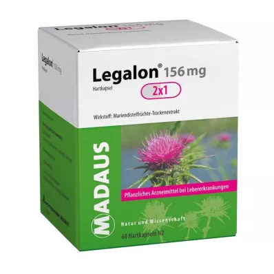 Legalon Madaus 156 mg kapsułki twarde, 60 szt