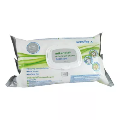 Chusteczki uniwersalne Mikrozid premium (100 sztuk) Chusteczki uniwersalne Mikrozid premium (100 sztuk)