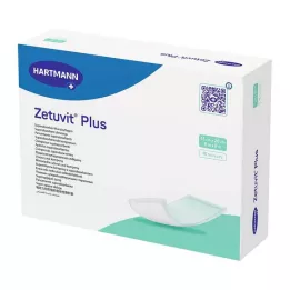 ZETUVIT Plus bardzo mocny kompres chłonny, sterylny 15x20 cm, 10 szt