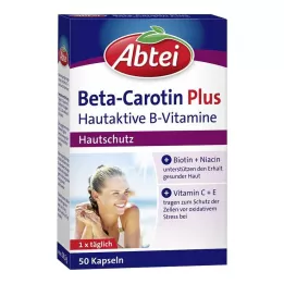 ABTEI Beta-Carotene Plus Skin Active B Vitamins Kps, 50 szt